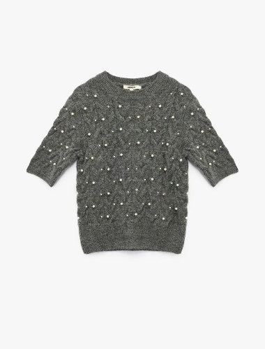 Resim Koton Kadın Kazak 6WAK90061HT