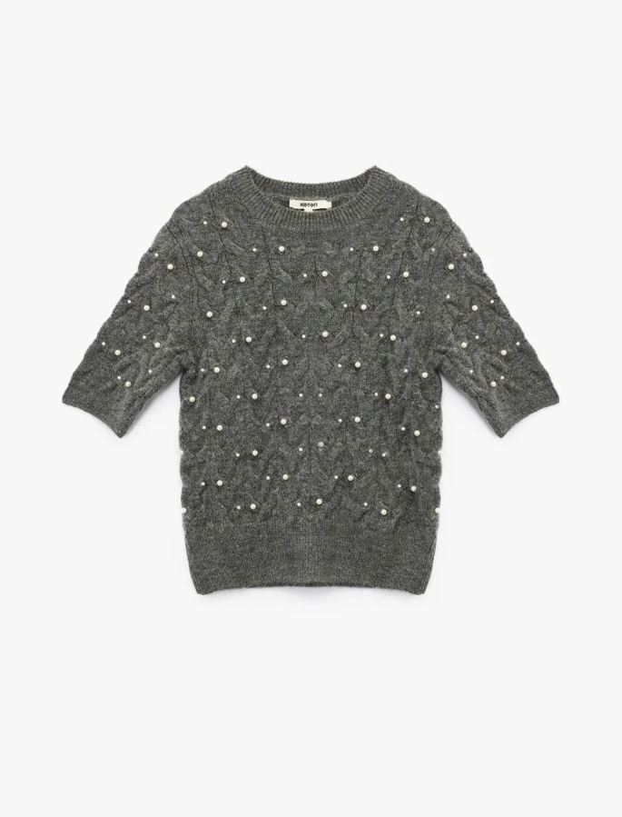 Resim Koton Kadın Kazak 6WAK90061HT