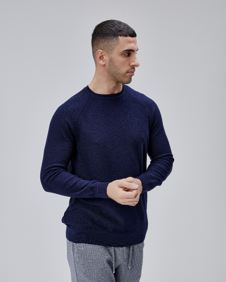 Resim Paul&More Erkek Triko Kazak 18061 O Yaka