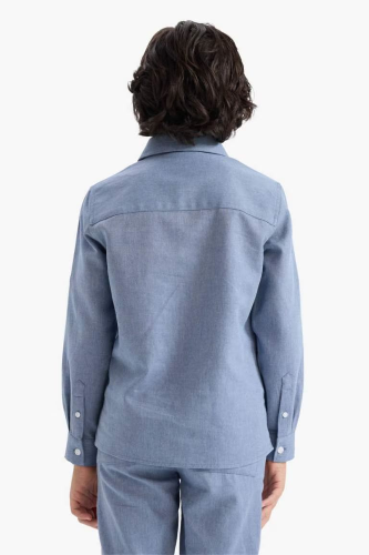 Resim Defacto Erkek Çocuk Uzun Kol Gömlek G6742A8/IN34