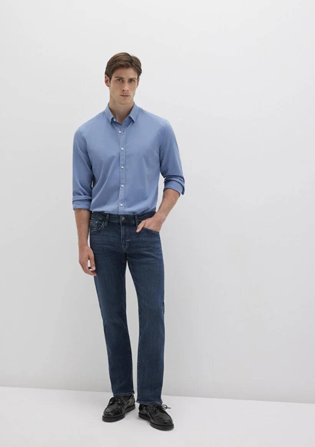 Resim Mavi Martin Erkek Jean Pantolon M0037885202