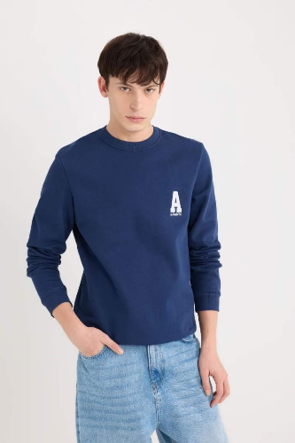 Resim Defacto Erkek  Sweat D3670AX/NV241