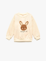 Resim Koton Kız Bebek Sweat 6Wmg10003Ak