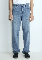 Resim Mavi Mitte Erkek Jean Pantolon M0010101-83591