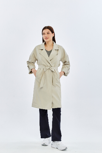 Resim Yenikoza Kadın Pardesü / Trençkot