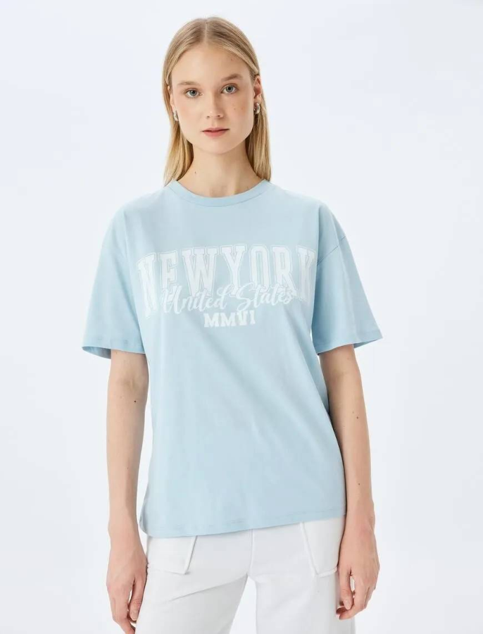 Resim Koton Kadın T-shirt 5SAL10169IK