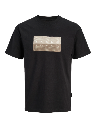 Resim Jack & Jones Jcofusıon Dots Prınt Tee Ss Crew Sn Erkek T-Shirt 12289863