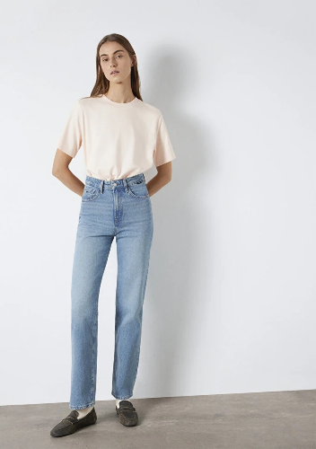 Resim Mavi Kadın T-shirt M1612829-71121