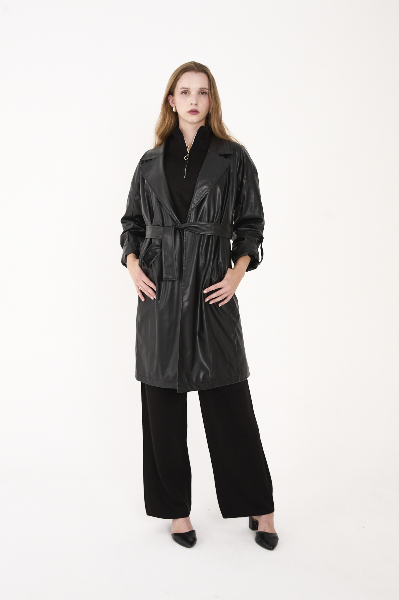 Resim Trender Kadın Deri Mont ve Ceket