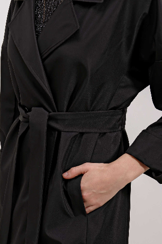 Resim Yenikoza Kadın Pardesü  Trençkot