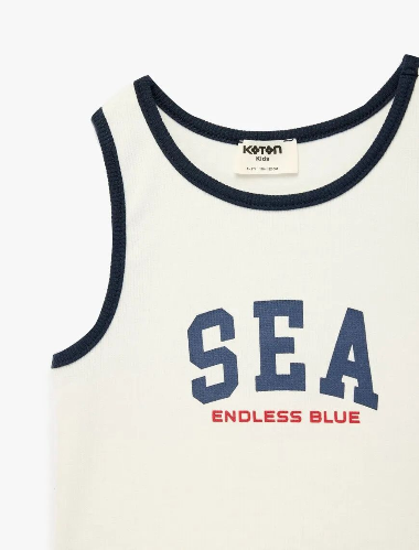 Resim Koton Kız Çocuk Atlet 6SKG30008AK