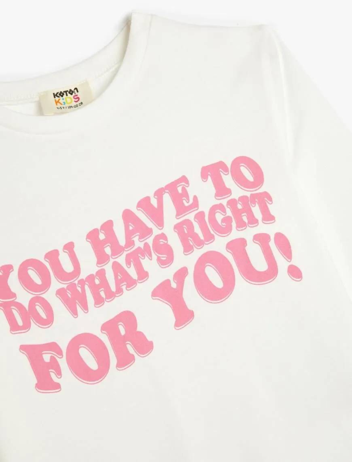 Resim Koton Kız Çocuk Sweat 5WKG10261AK