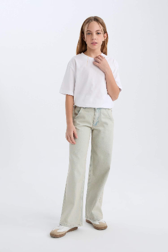 Resim Defacto Kız Çocuk  Jean Pantolon D9128A8/NM39