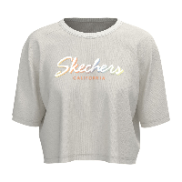 Resim Skechers  W Crop Graphic Kadın T-shirt S2610054-3855