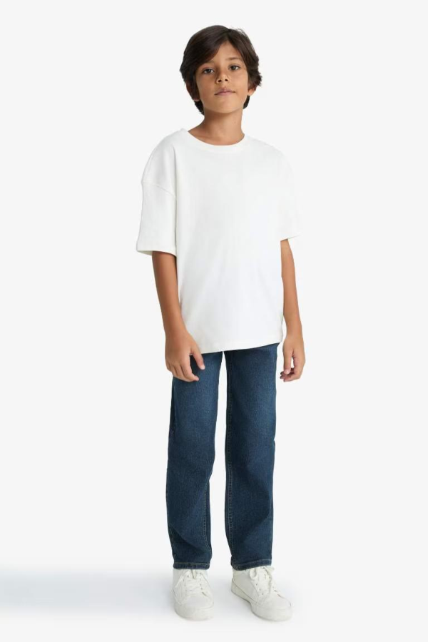 Resim Defacto Erkek Çocuk  Jean Pantolon F0455A8/NM41