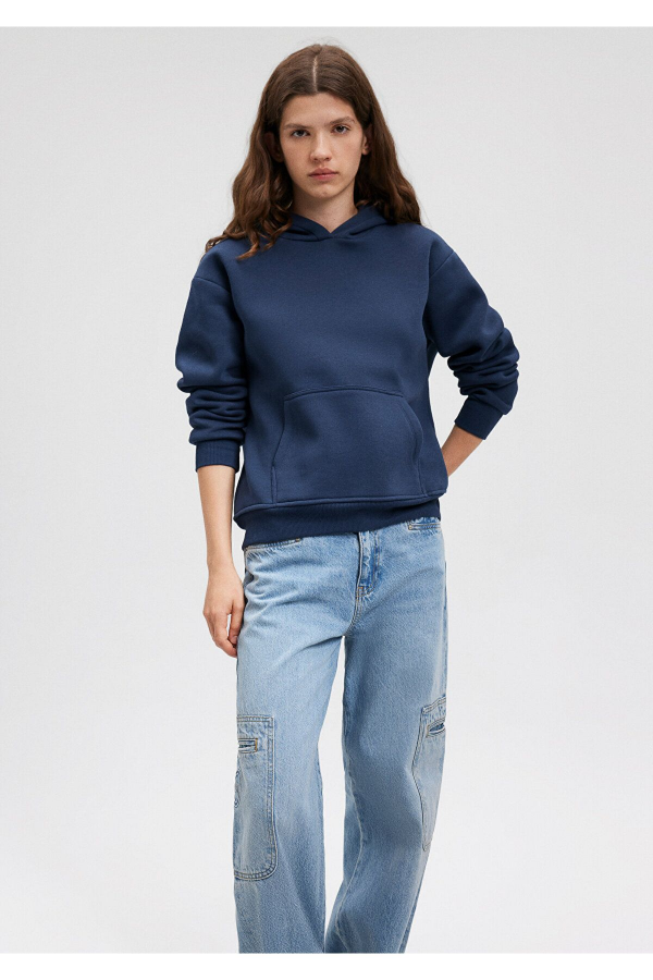 Resim Mavi Kadın Sweat M167299-70488