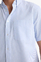 Resim Defacto Erkek Kısa Kol Gömlek F9319AX/BE302
