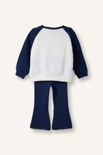 Resim Defacto Kız Bebek Eşofman Takım G7432A5/NV42