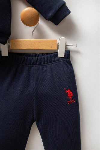 Resim U.S. Polo Assn Bebek Erkek Bebek Sweat Takım USB2550