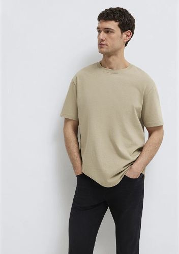 Resim Mavi Erkek T-shirt M0611596-70360