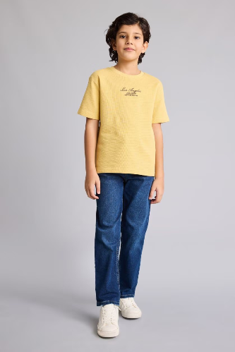 Resim Defacto Erkek Çocuk T-shirt G7153A8/YL502