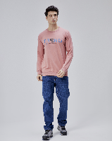 Resim Paul&More Erkek Sweat Trend Baskı 0 Yaka 2 İp