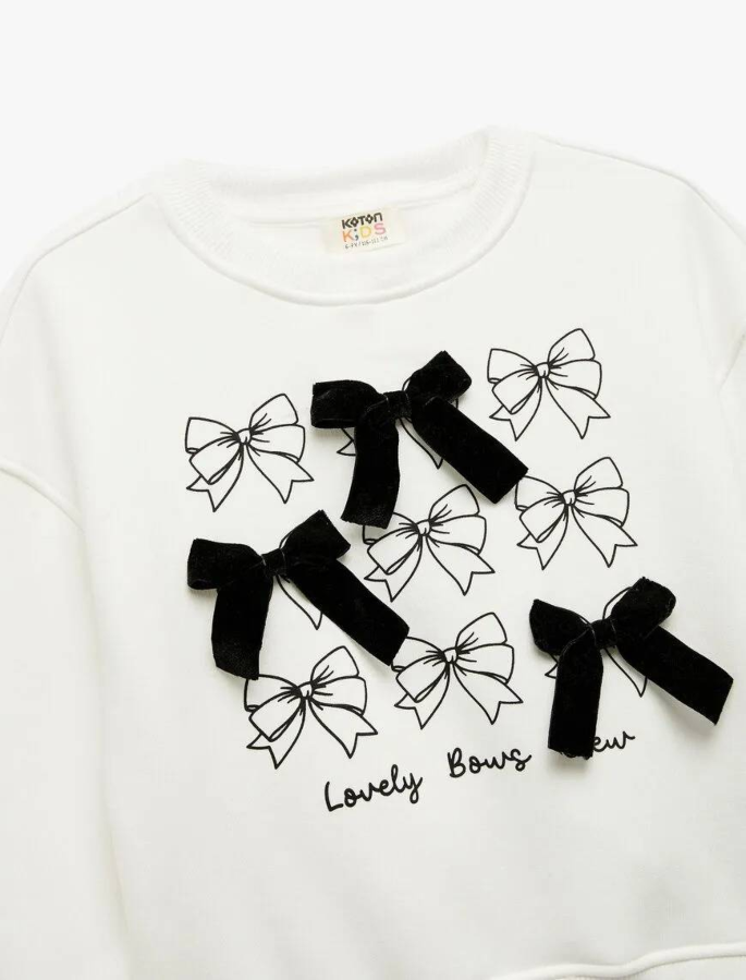 Resim Koton Kız Çocuk Sweat 6Wkg10124Ak