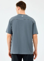 Resim Skechers M Graphic Tee Reflect Logo Oversize  Erkek T-shirt S231094-3998