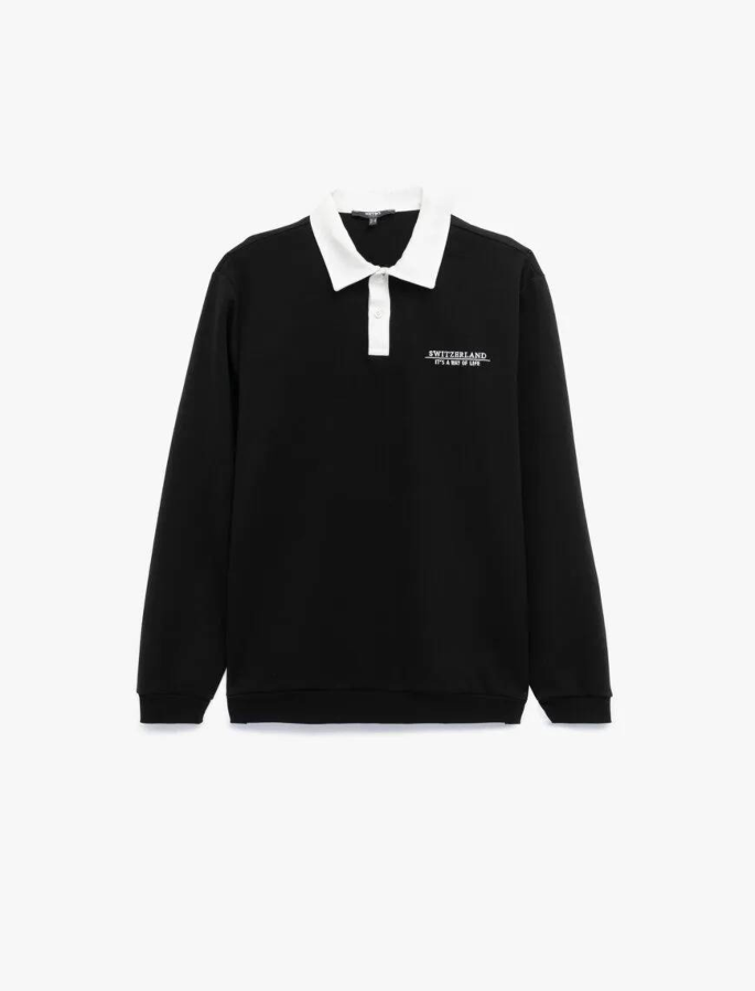 Resim Koton Erkek Sweat 6Wam70056Mk