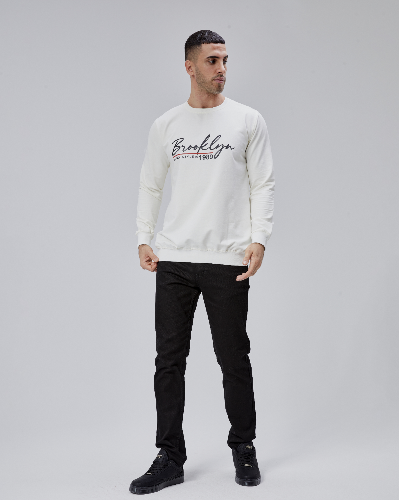 Resim Paul&More Erkek Sweat Brooklyn 0 Yaka 2 İp