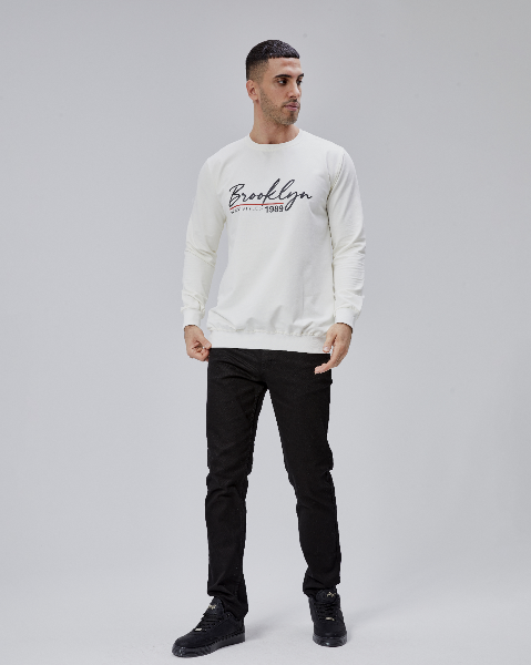 Resim Paul&More Erkek Sweat Brooklyn 0 Yaka 2 İp