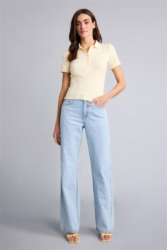 Resim Defacto Kadın T-shirt E6577AX/YL240