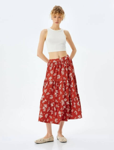 Resim Koton Kadın Etek 5SAL70018IK