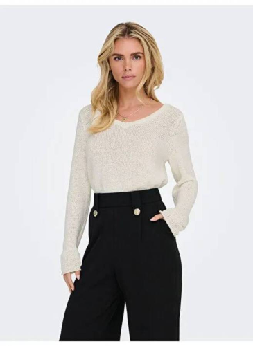 Resim Only Onlgeena L/S V-Neck Knt Noos Kadın Kazak 15340862