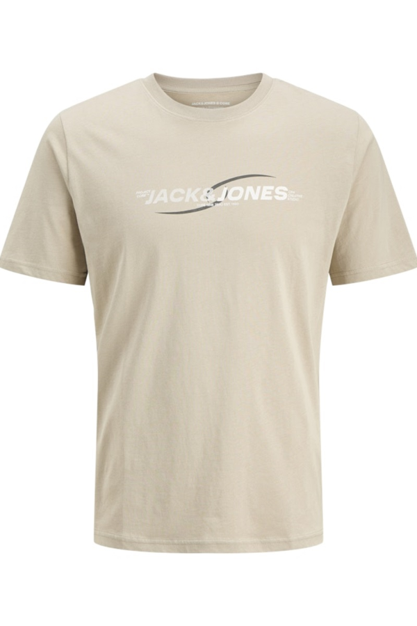 Resim Jack & Jones Jcotarmac Prınt Tee Ss Crew Neck Fst  Erkek T-Shirt 12276408