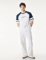 Resim Koton Erkek T-shirt 6SAM10033MK