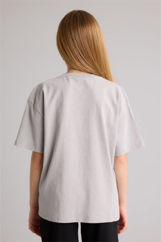 Resim Defacto Kız Çocuk T-shirt G8201A8/GR451