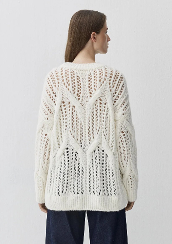 Resim Mavi Kadın Kazak M1710828-70057