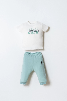 Resim U.S. Polo Assn Bebek Erkek Bebek Sweat Takım Usb2920