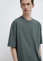 Resim Mavi Erkek T-shirt M0613093-71598