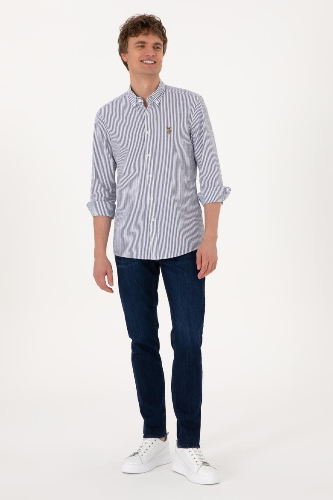 Resim U.S. Polo Assn. Tokyo Erkek Dokuma Gömlek 2103065