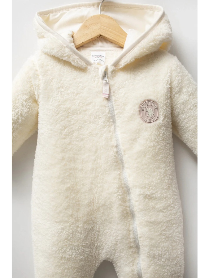 Resim U.S. Polo Assn Bebek Kız Bebek Tulum USB2744