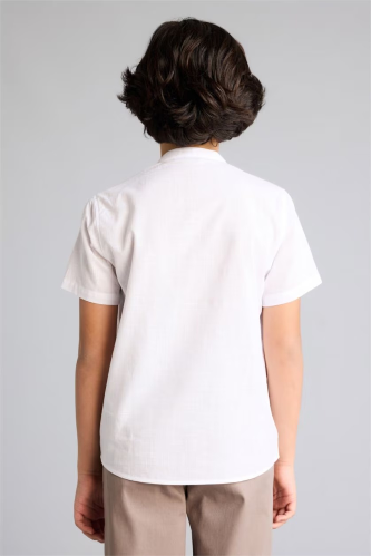 Resim Defacto Erkek Çocuk Kısa kol Gömlek G7663A8/WT36