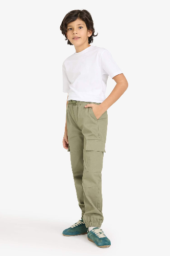 Resim Defacto Erkek Çocuk Kanvas Pantolon G6424A8/KH202