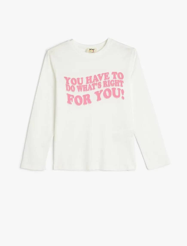 Resim Koton Kız Çocuk Sweat 5WKG10261AK