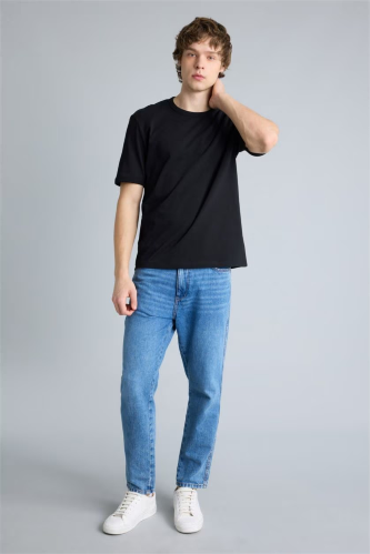 Resim Defacto Erkek T-shirt H2429AX/BK81