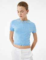 Resim Koton Kadın Kazak 6WAK90062HT