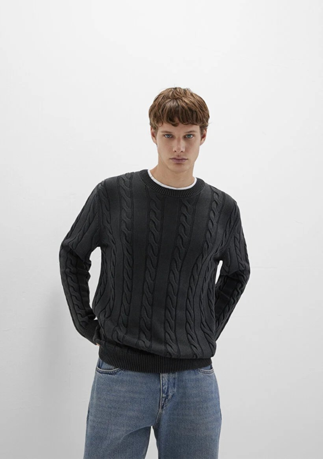 Resim Mavi Erkek Kazak M0710313-70076