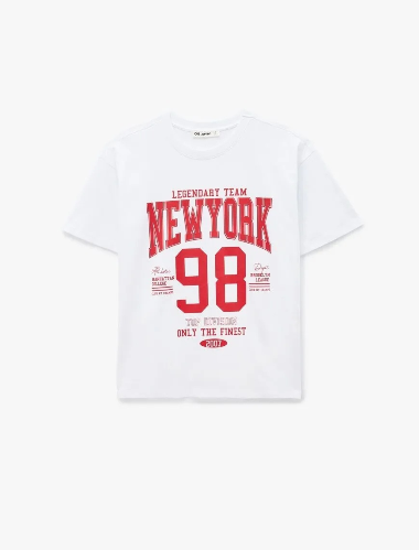 Resim Koton Kadın T-shirt 6SAL10084IK