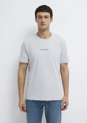 Resim Mavi Erkek T-shirt M0613135-70802